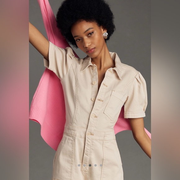 Pilcro Kit Utility Romper - Picture 4 of 9